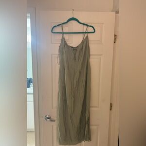 J. Crew Women's Green Maxi Dress